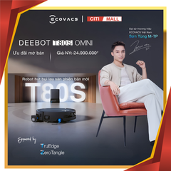 Ecovacs Deebot T80S Omni - Robot Hút Bụi Lau Nhà 2026 tại Citimall 01