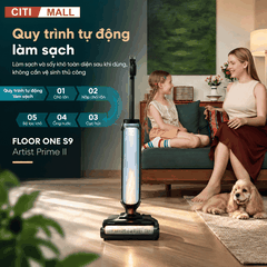 TINECO S9 ARTIST PRIME II - MÁY HÚT BỤI LAU SÀN KHÔ ƯỚT 2026