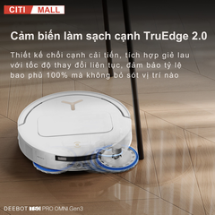 Ecovacs Deebot T50 Pro Omni Gen 3 - Robot Hút Bụi Lau Nhà 2026 tại citimall 08