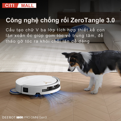 Ecovacs Deebot T50 Pro Omni Gen 3 - Robot Hút Bụi Lau Nhà 2026 tại citimall 09