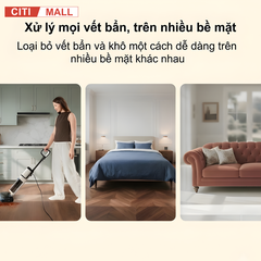 Tineco FLOOR ONE S6 Stretch Steam - Máy Hút Bụi Lau Nhà 2026 tại Citimall 13