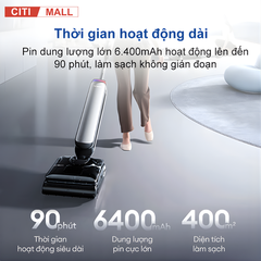 Tineco FLOOR ONE S9 Artist Steam Pro- Máy Hút Bụi Lau Nhà 2026 tại Citimall 13