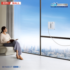 Ecovacs Winbot Mini 2 - Robot lau kính Ecovacs 2026 tại Citimall 13