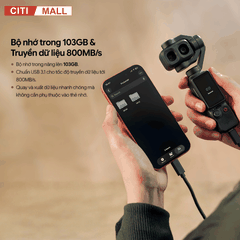 DJI Osmo Pocket 4P - Camera Thế Hệ Mới 2026 tại Citimall x Giga Việt Nam 22