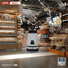 Ecovacs DEEBOT PRO M1 - Robot Hút Bụi Lau Sàn Công Nghiệp tại Citimall 19