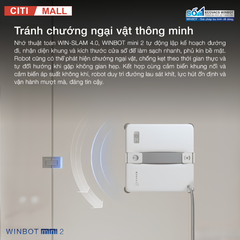 Ecovacs Winbot Mini 2 - Robot lau kính Ecovacs 2026 tại Citimall 14
