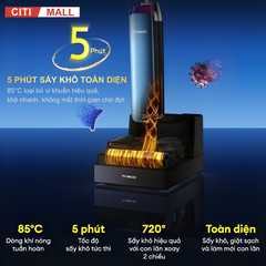 Tineco Station S9 Artist- Máy Hút Bụi Lau Nhà 2026 tại Citimall 15