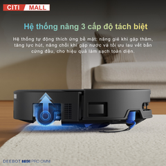 Ecovacs T90 Pro Omni - Robot Hút Bụi Lau Nhà 2026 tại Citimall 11