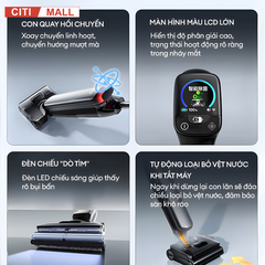 Tineco FLOOR ONE S9 Artist Steam Pro- Máy Hút Bụi Lau Nhà 2026 tại Citimall 18