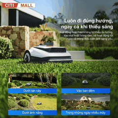 Ecovacs GOAT A2000 LiDAR PRO - Robot Cắt Cỏ 2026 tại Citimall 08