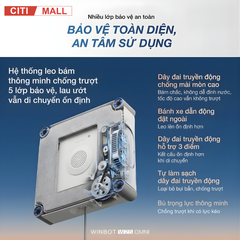 Ecovacs Winbot W2S Omni - Robot Hút Bụi Lau Nhà 2026 tại Citimall 19