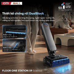 Tineco Floor One Station S9 Scientist – Máy hút bụi lau sàn khô ướt 2026