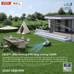 Ecovacs GOAT O800 RTK - Robot Cắt Cỏ Thông Minh 2026 tại Citimall 04