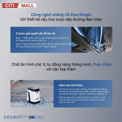 Ecovacs DEEBOT PRO K1 VAC - Robot hút bụi lau sàn công nghiệp 2026 tại Citimall 06