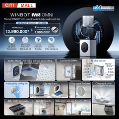 Ecovacs Winbot W3 Omni - Robot Hút Bụi Lau Nhà 2026 tại Citimall 02