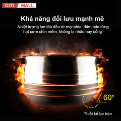 Cuckoo CRP-JHR1060FD 1,8l - Nồi cơm điện cao tần tại citimall 02