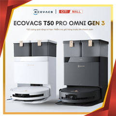 Ecovacs Deebot T50 Pro Omni Gen 3 - Robot Hút Bụi Lau Nhà 2026 tại Vua Nhà Bếp Đức