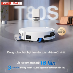 Ecovacs Deebot T80S Omni - Robot Hút Bụi Lau Nhà 2026 tại Citimall 02