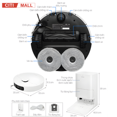 Dreame D20 Ultra - Robot Hút Bụi Lau Nhà 2026 tại Citimall 20