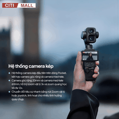 DJI Osmo Pocket 4P - Camera Thế Hệ Mới 2026 tại Citimall x Giga Việt Nam 03