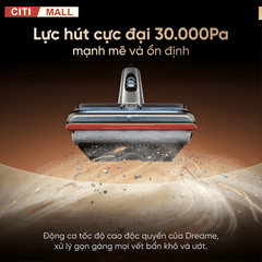 Dreame H16 Pro - Máy Hút Bụi Lau Sàn Khô Ướt 2026 tại Citimall- Giga Việt Nam - Vua Nhà Bếp Đức 09