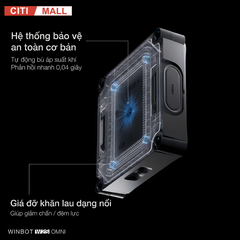 Ecovacs Winbot W2S Omni - Robot Hút Bụi Lau Nhà 2026 tại Citimall 21
