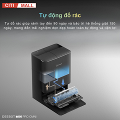 Ecovacs T90 Pro Omni - Robot Hút Bụi Lau Nhà 2026 tại Citimall 16