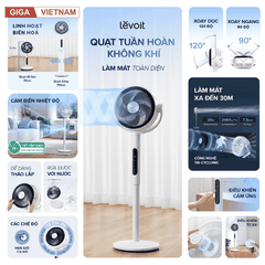 Levoit Pedestal 22.9cm - Quạt Tuần Hoàn Không Khí 2026 tại Giga Việt Nam x Citimall 02