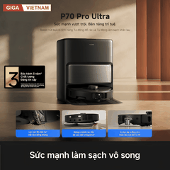 MOVA P70 Pro Ultra - Robot Hút Bụi Lau Nhà 2026 tại Giga Việt Nam 02