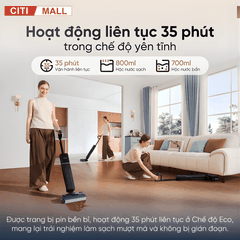 Dreame H16 GT - Máy Hút Bụi Lau Sàn 2026 tại Citimall x Giga Việt Nam 10