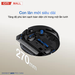 Ecovacs T90 Pro Omni - Robot Hút Bụi Lau Nhà 2026 tại Citimall 21
