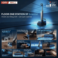 Tineco Floor One Station S9 Scientist – Máy hút bụi lau sàn khô ướt 2026