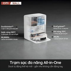 Mova V70 Ultra Complete - Robot Hút Bụi Lau Sàn 2026 tại Giga Việt Nam x Citimall 10