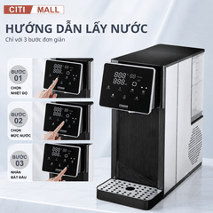 Bình Thủy Điện Steiger STG-850HC làm nóng/ lạnh nước có lõi lọc than hoạt tính - Bảo hành chính hãng 12 tháng