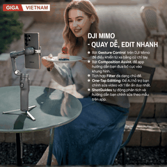 DJI Osmo Mobile 8P - Gimbal Thế Hệ Mới 2026 tại Giga Việt Nam x Citimall 020