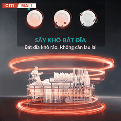 Máy rửa bát GrandX SMS8GX89B 2026