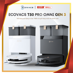 Ecovacs Deebot T50 Pro Omni Gen 3 - Robot Hút Bụi Lau Nhà 2026 tại citimall 03