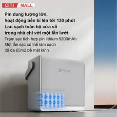 Ecovacs Winbot W2S Omni - Robot Hút Bụi Lau Nhà 2026 tại Citimall 30