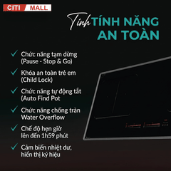 GRANDX GX IH977G - BẾP TỪ GRANDX 2026