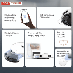 Mova E20s Pro Plus - Robot Hút Bụi Lau Nhà 2026 tại Giga Việt Nam 02