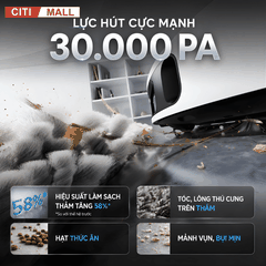 Mova E50 Ultra - Robot Hút Bụi Lau Nhà 2026 tại Citimall x Giga Việt Nam 03