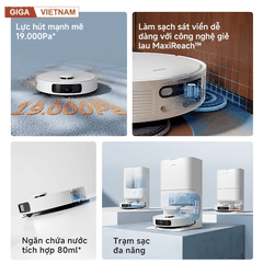 Mova E40 Ultra - Robot Hút Bụi Lau Nhà 2026 tại Giga Việt Nam 03
