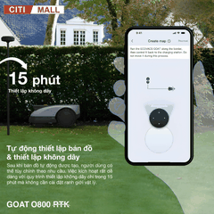 Ecovacs GOAT O800 RTK - Robot Cắt Cỏ Thông Minh 2026 tại Citimall 03