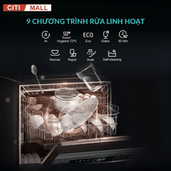 MÁY RỬA BÁT GRANDX SMS7GX86B & SMS7GX86G 2026