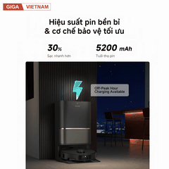 Dreame L50S Pro Ultra - Robot Hút Bụi Lau Sàn 2026 tại Giga Việt Nam x Vua Nhà Bếp Đức 13