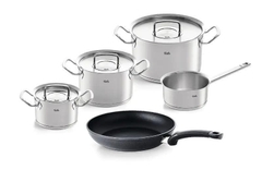 Bộ nồi Fissler Profi Original siêu cao cấp 5 món vung thép