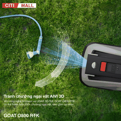 Ecovacs GOAT O800 RTK - Robot Cắt Cỏ Thông Minh 2026 tại Citimall 10