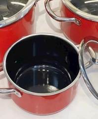 Bộ nồi Silit Silargan Passion - Made in Germany (Đỏ)