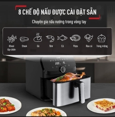 Nồi chiên không dầu điện tử Tefal EY855D68 EasyFry Mega - 7.5L