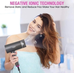 Máy sấy tóc CONFU KF-3141 có bù ion âm chống rối & bảo vệ tóc